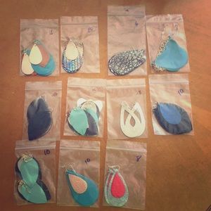 Leather Earrings